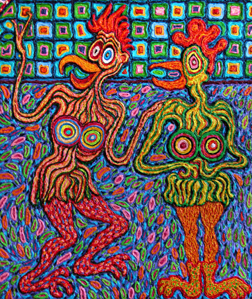 Chicken Stock Painting