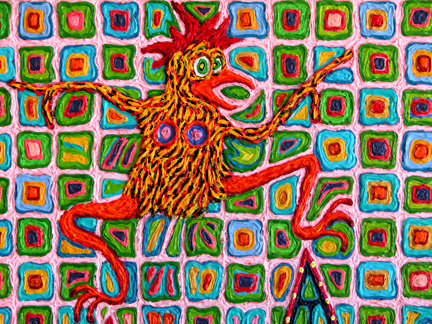 Chicken Stock Painting