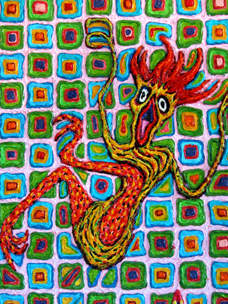 Chicken Stock Painting