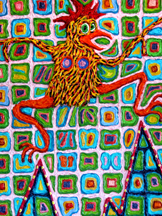 Chicken Stock Painting