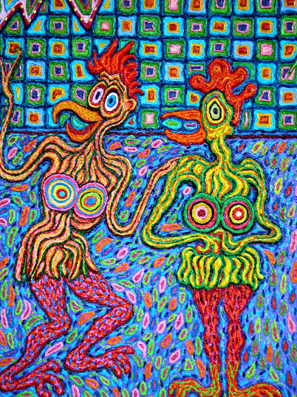 Chicken Stock Painting