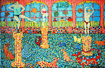 Mens Underwear Dept. Painting