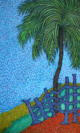 On The Fence painting