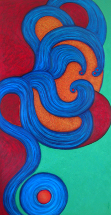 Cat On The Rise Painting