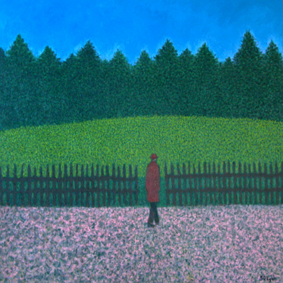 The Departure Painting